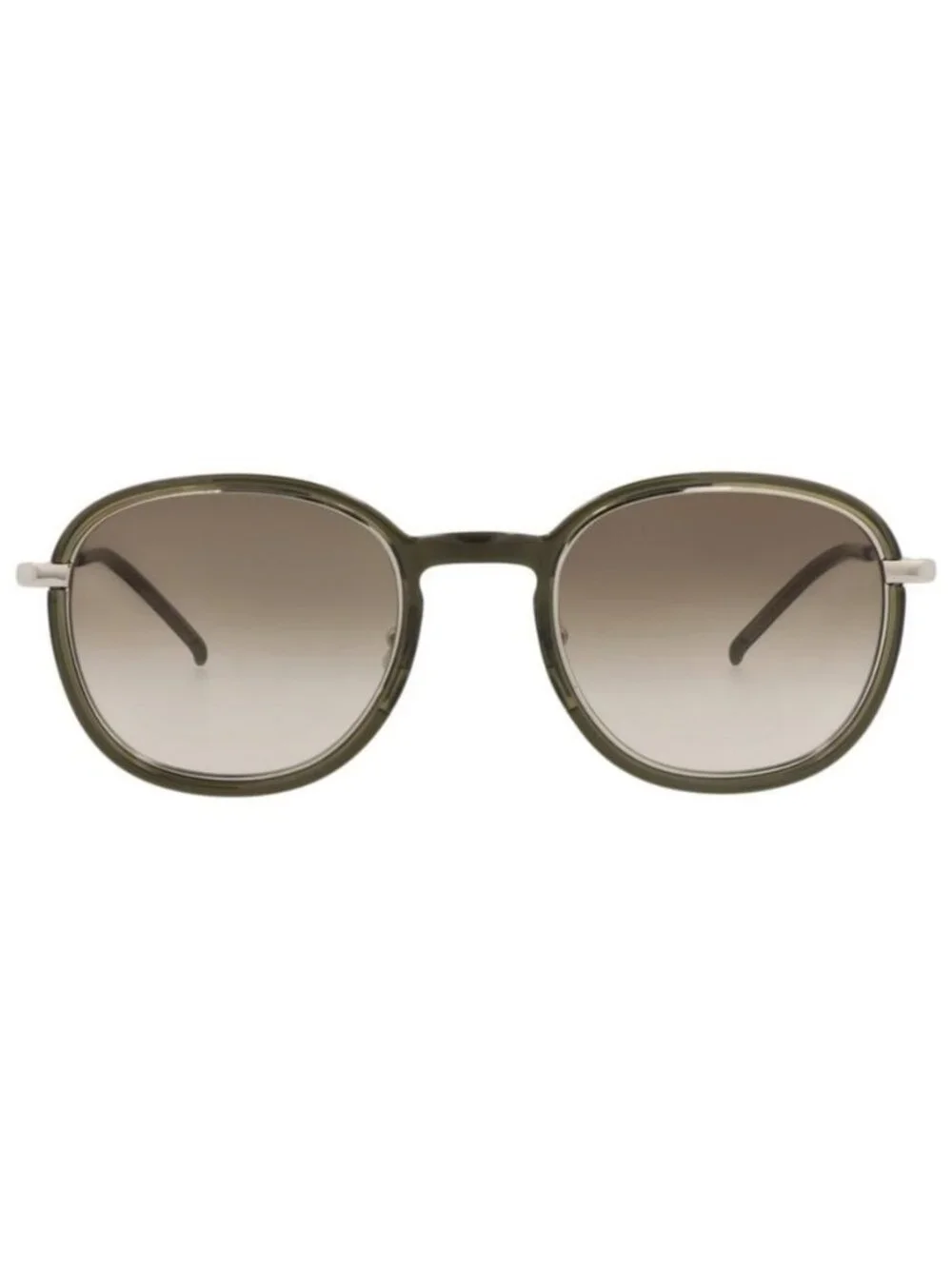 New Saint Laurent Unisex Round/Oval Green Silver Brown Fashion Designer Sunglass